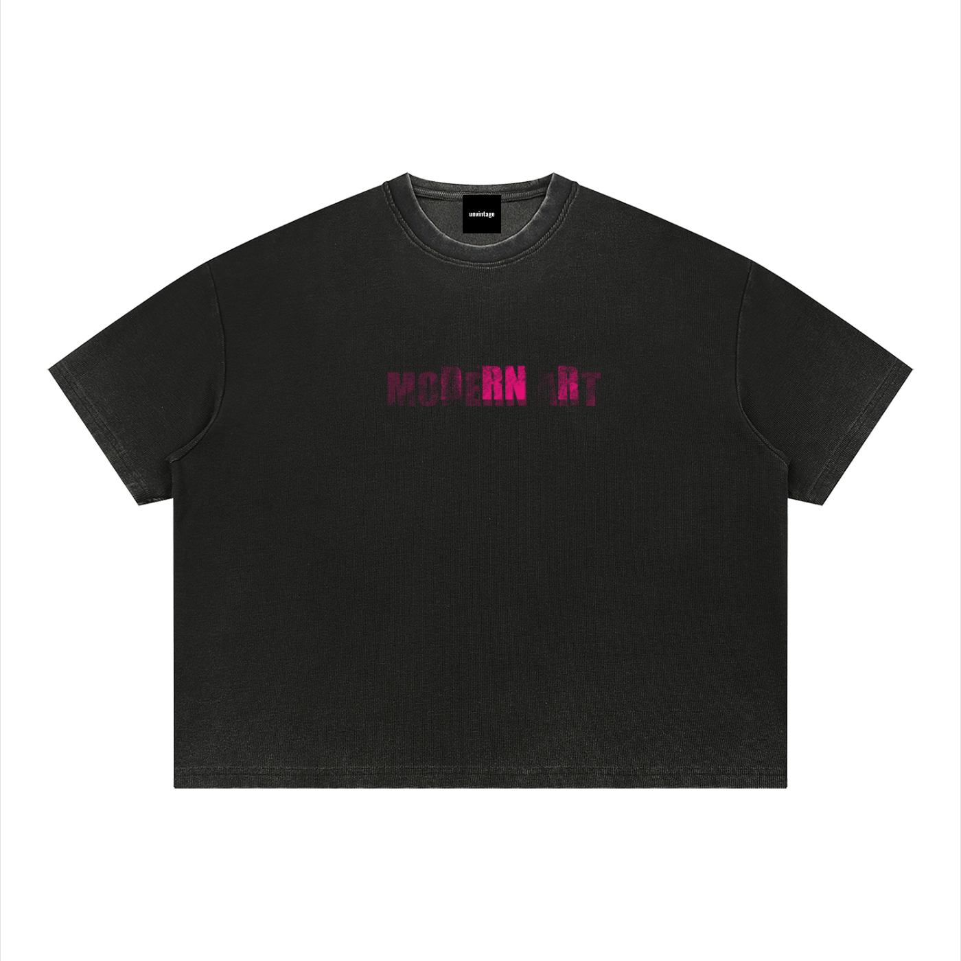 Modern Art Waffle Knit Tee